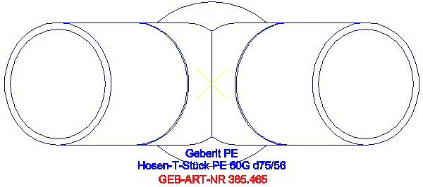 GE PE Hosenabzweig 2 x 30Gr d75/56_365.465.16.1_G