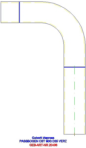 GE Mapress C-Stahl Passbogen 90Gr d35 verzinkt_20406_A