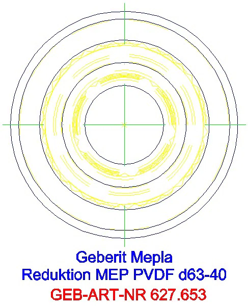 GE Mepla Reduktion PVDF d63-40_627.653.00.5_L