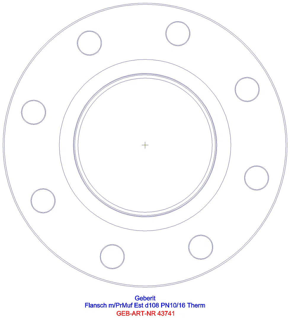 GE Mapress Therm Flansch PN 10/16 mit Pressmuffe d88,9_43741_l