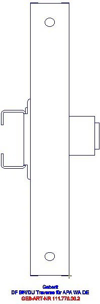 GE Duofix Traversenelement f. Wandarmatur AP_111770002_L