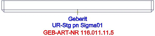 GE UR-Strg. mit pneumatischer Spülausl. BetPl. Sigma01 weiß-alpin_116.011.11.5_G
