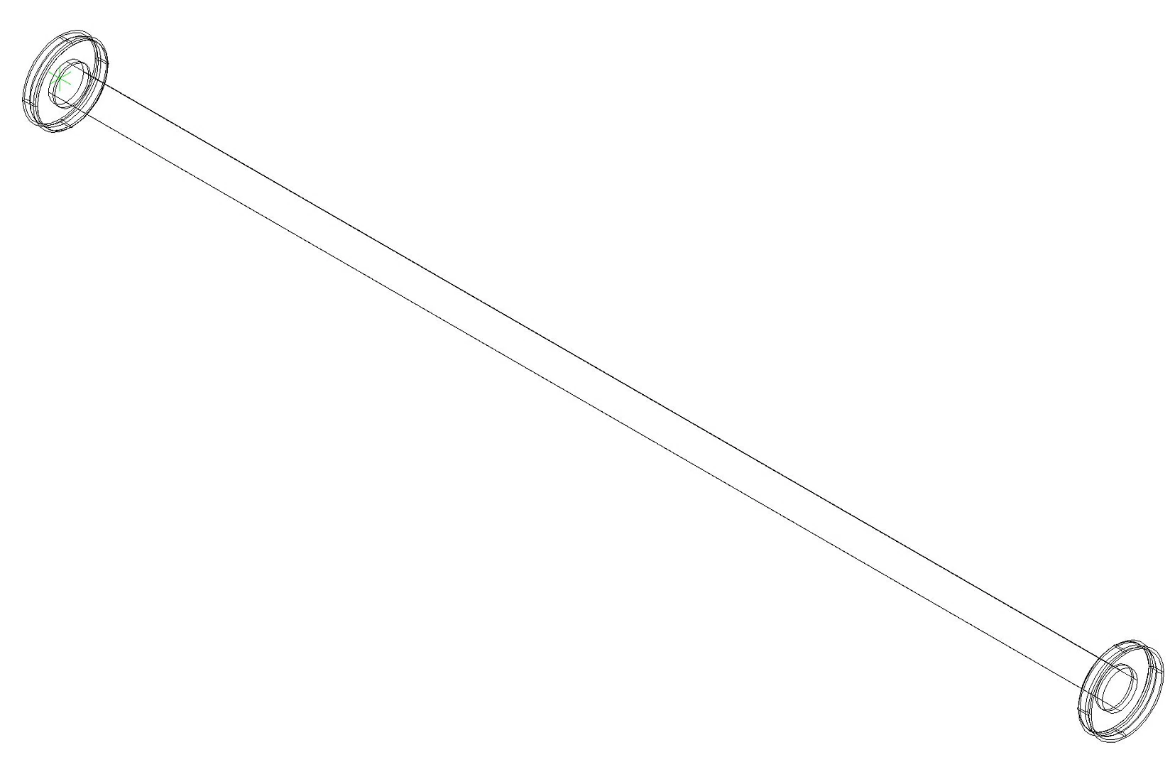HEWI Garderobenstange, L:variabel lichtgrau