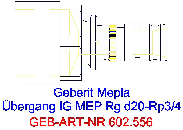 GE Mepla Übergang mit IG Rg d20-Rp3/4_602.556.00.5_A
