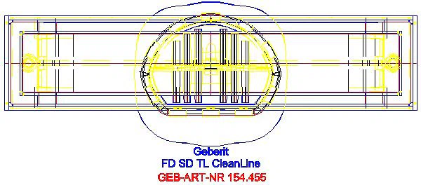 GE Duschrinne CleanLine befliesbar_154.455.00.1_G