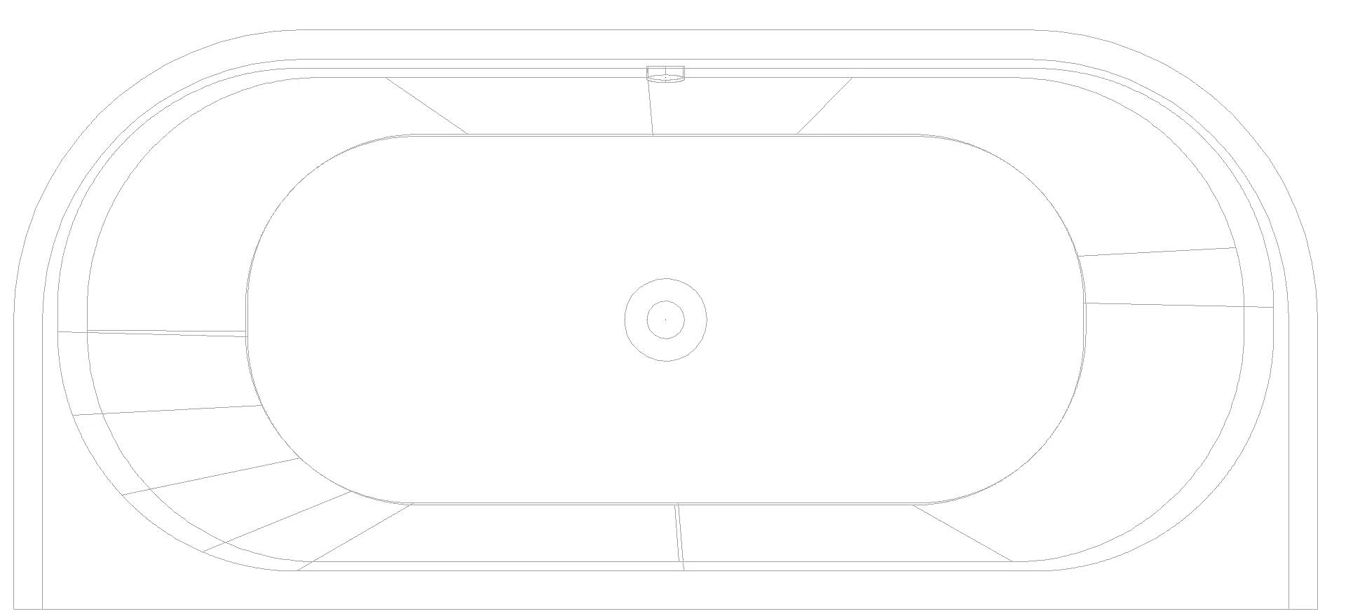 KALDEWEI MEISTERSTÜCK CENTRO DUO 2 Badewanne, 1800x800 mm, Modell-Nr: 1135-4040