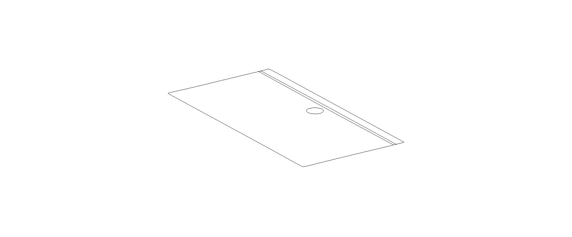 KALDEWEI SUPERPLAN ZERO Duschfläche, 750x1500x32 mm, Modell-Nr: 1584-1