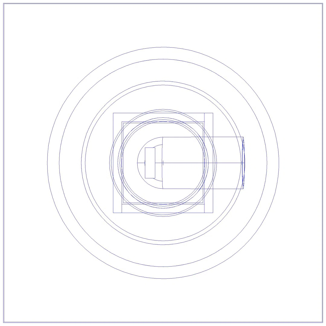 KESSEL-Bodenablauf Ecoguss Klebeflansch DN 70, seitl., Variofix, Schlitzrost (3D)