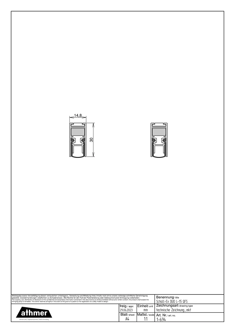 1-694 Schall-Ex Duo L-15 QF-S