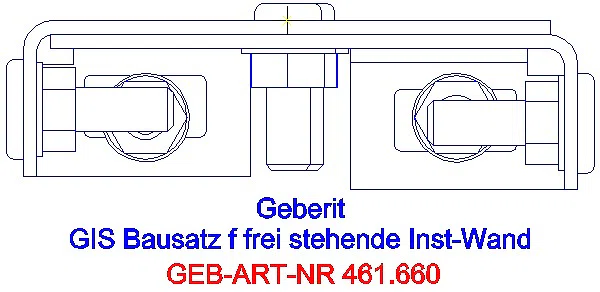 GE GIS Bausatz für freistehende Systemwand_461.660.00.1_G