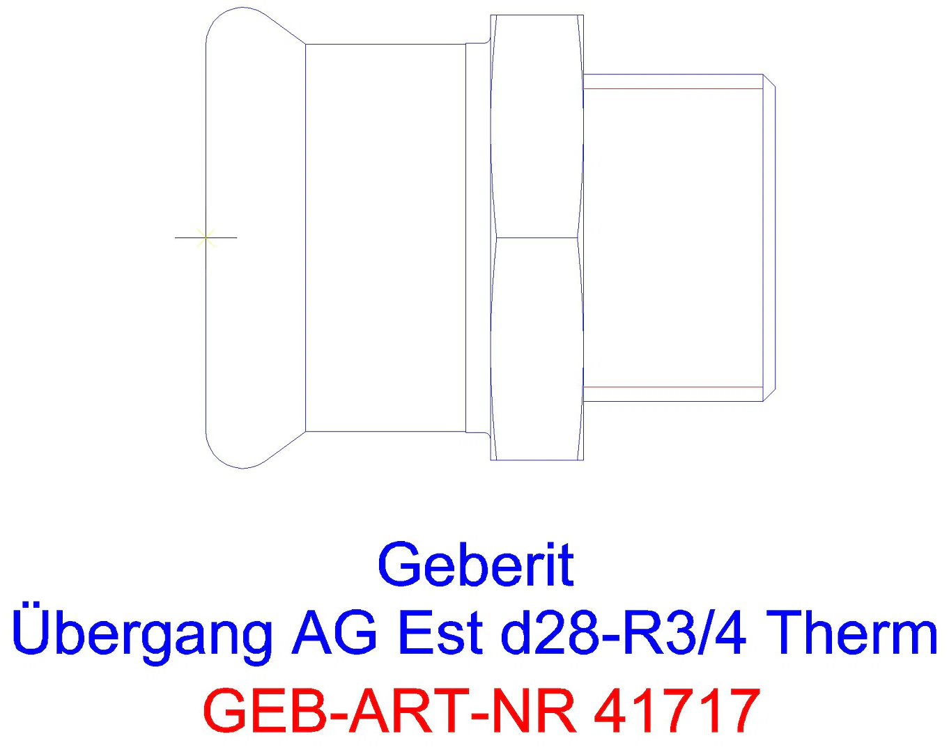 GE Mapress Therm Übergang mit AG d22-R1_41717_a