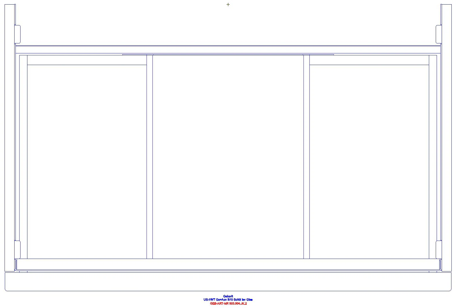 Acanto US für WT B:75cm, 1 Schubl. 1 i.Schubl., lava matt/Glas lava_503004jk2_g