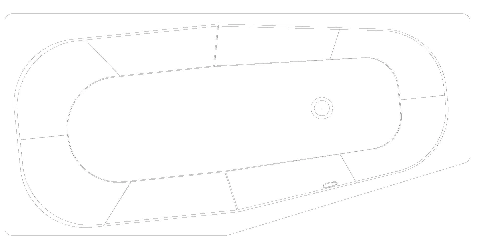 KALDEWEI MINI RECHTS Badewanne, 1570x750 mm, Modell-Nr: 830