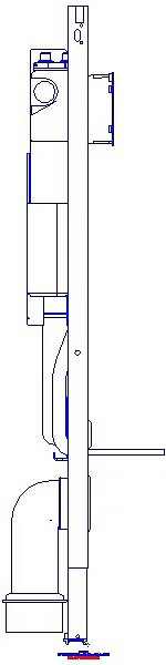 GE Duofix Element f. WWC, 120cm m. Sigma UP-SPK 12cm, mit HS50 Hygienesp./1 WA_111075002_L