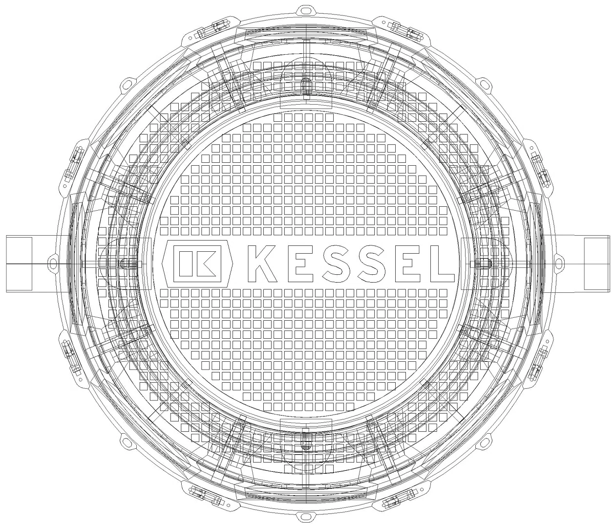 KESSEL-Öl-/Benzinabscheider EasyOil ground, LW 800, NS 1,5, Klasse II, B (3D)