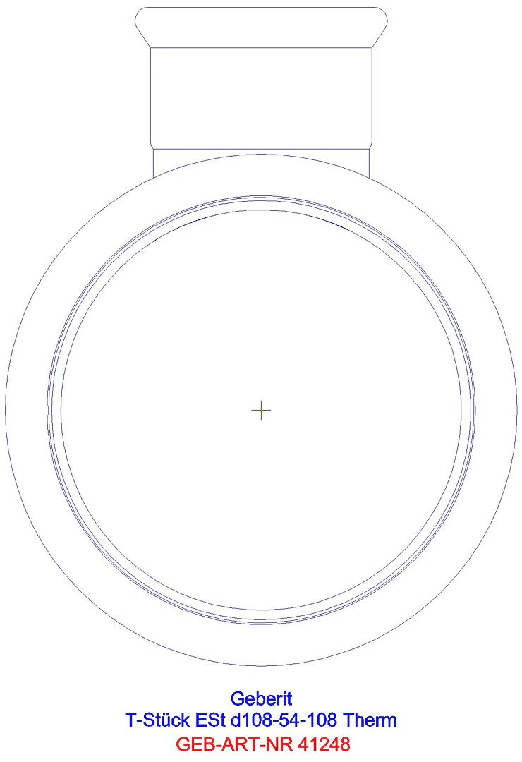 GE Mapress Therm T-Stück reduziert d108-35-108_41248_l