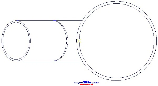 GE PE Abzweig 45Gr d315/160_372.145.16.1_G