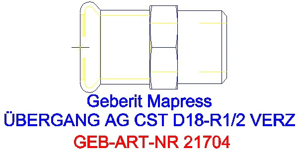 GE Mapress C-Stahl Übergang mit AG d18-R1/2 verzinkt_21704_A