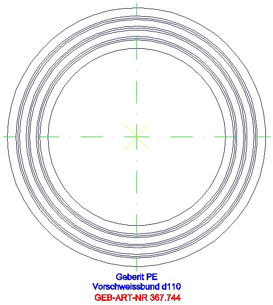 GE PE Vorschweissbund d110_367.744.16.1_G