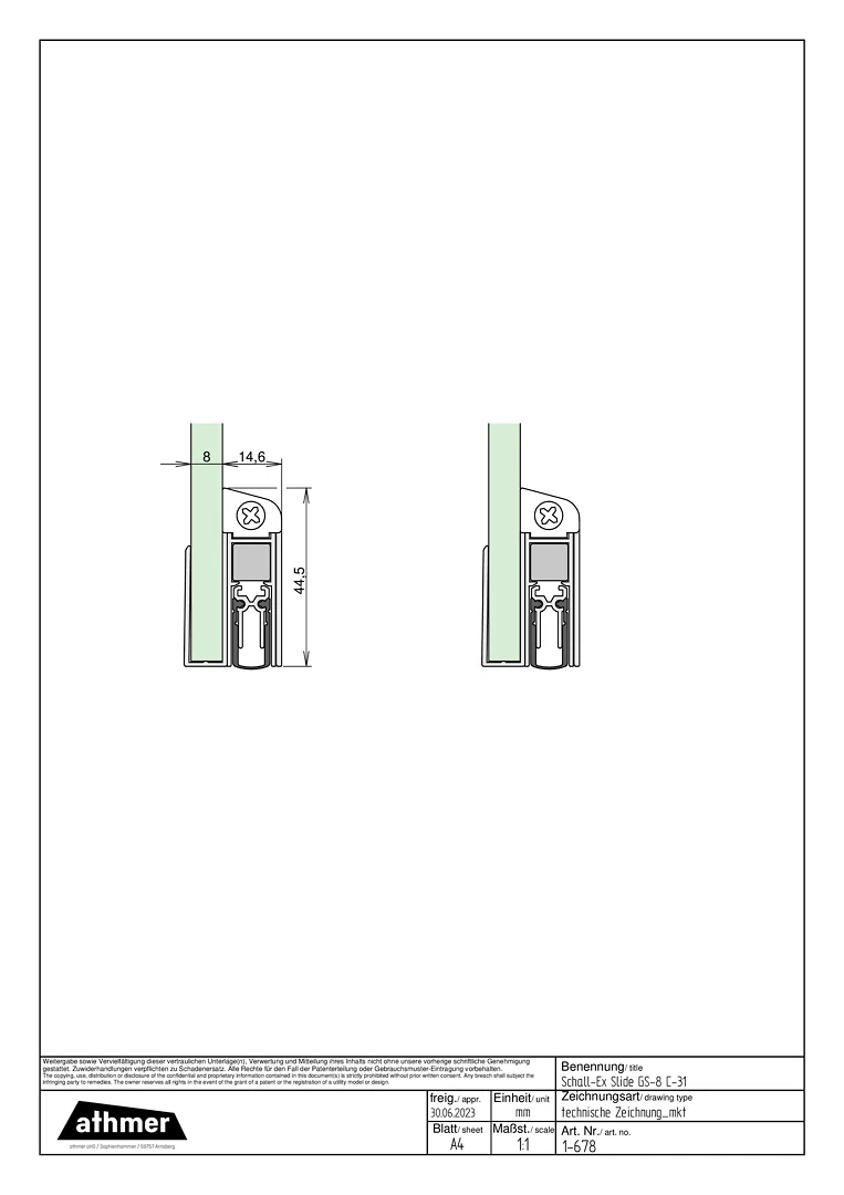 1-678 Schall-Ex Slide GS-8 C-31