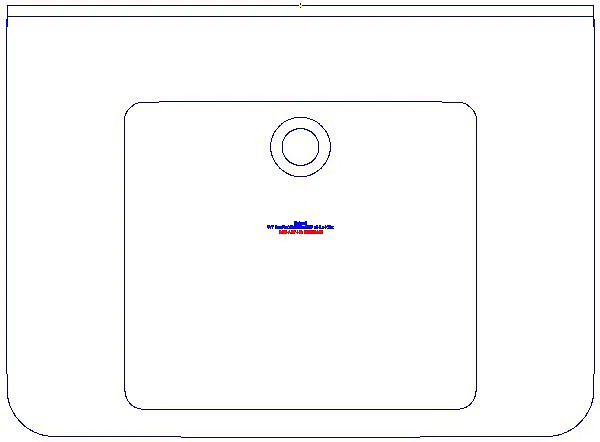 Renova Comfort Square WT barrierefrei 75x55cm, o. Hl., o. Ül., KeraTect_128576600_G