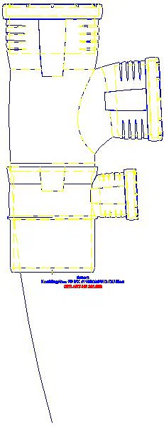GE Silent-Pro Kombibogenabzweig 87,5Gr d110/90/50_393.556.14.1_L