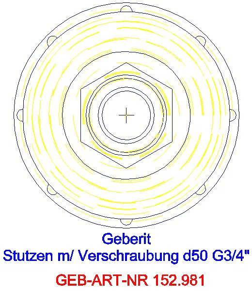 GE Übergangsstutzen mit AG und Verschraubung d50 G3/4"_152.981.00.1_G