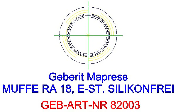 GE Mapress Edelstahl Muffe d18 (LABS-frei)_82003_L