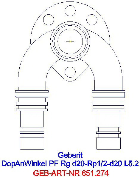 GE PushFit Doppelanschlusswinkel 90Gr Rg d20-Rp1/2-d20 L:52mm_651.274.00.1_A