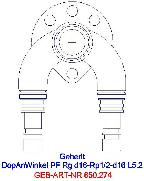 GE PushFit Doppelanschlusswinkel 90Gr Rg d16-Rp1/2-d16 L:52mm_650.274.00.1_A