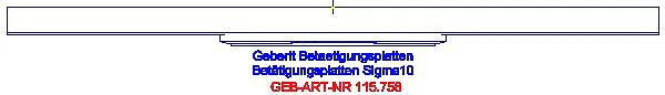 GE BetPl. Sigma10 für Spül-Stopp-Sp. weiß matt_115.758.JT.5_G