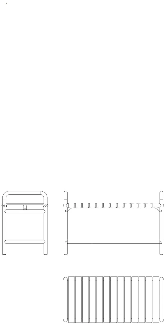 HEWI Duschbank Ser 801, B:960mm, Stützlast 300 kg tiefschwarz
