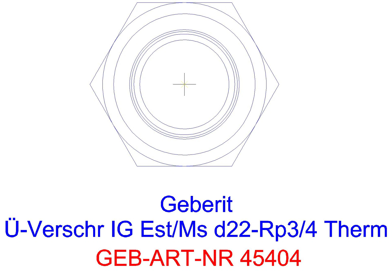 GE Mapress Therm Übergangsverschr. mit IG d18-Rp1/2_45404_l