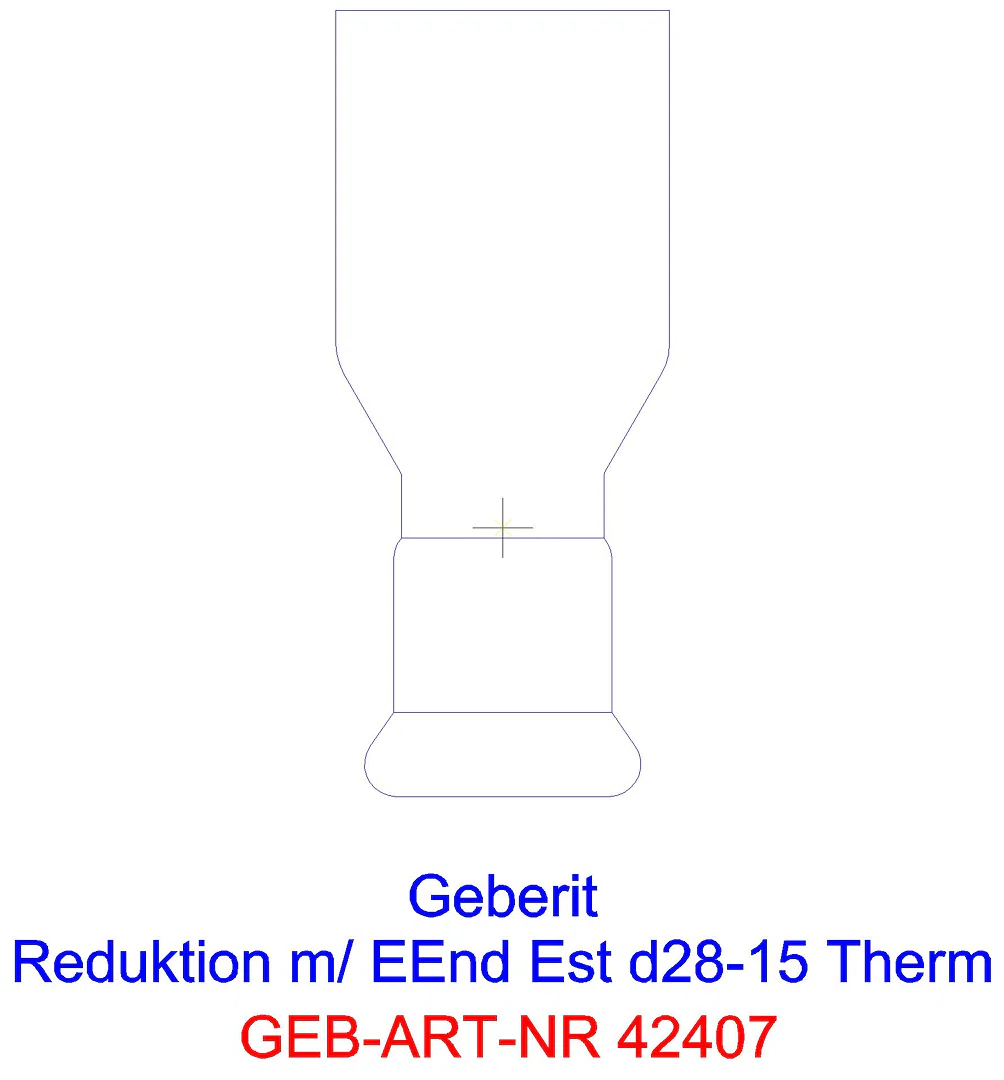 GE Mapress Therm Reduktion mit Einschubende d22-18_42407_g