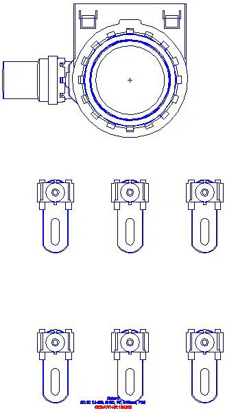 GE Rohbauset, zu Geberit Duschfläche Setaplano Sperrwasserhöhe 50 mm d50 6 F._154.013.00.1_G