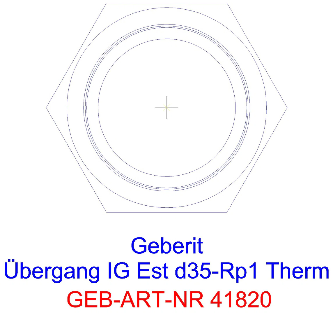 GE Mapress Therm Übergang mit IG d28-Rp3/4_41820_l