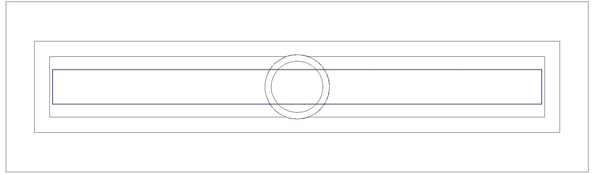 KESSEL-Aufsatzstück Linearis Comfort L: 950 mm, System 125, WaD (3D)
