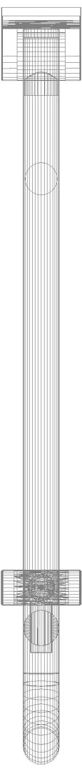 HEWI mobiler Stützklappgriff,drehbar, L:700mm, mit Bodenstütze anthrazgr