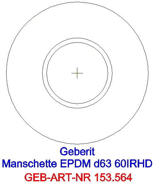 GE Manschette EPDM für d63 d 32x58 mm_153.564.16.1_A