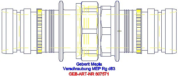 GE Mepla Verschraubung Rg d63_607.571.00.5_A