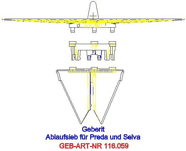 GE Urinalsieb für Preda und Selva_116.059.00.1_A