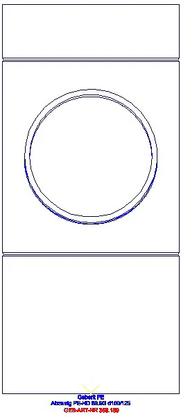 GE PE Abzweig 88,5Gr d160/125_369.189.16.1_L