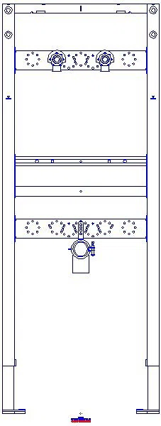 GE Duofix Element f. WT, 130 cm Wandarmatur AP_111437002_A