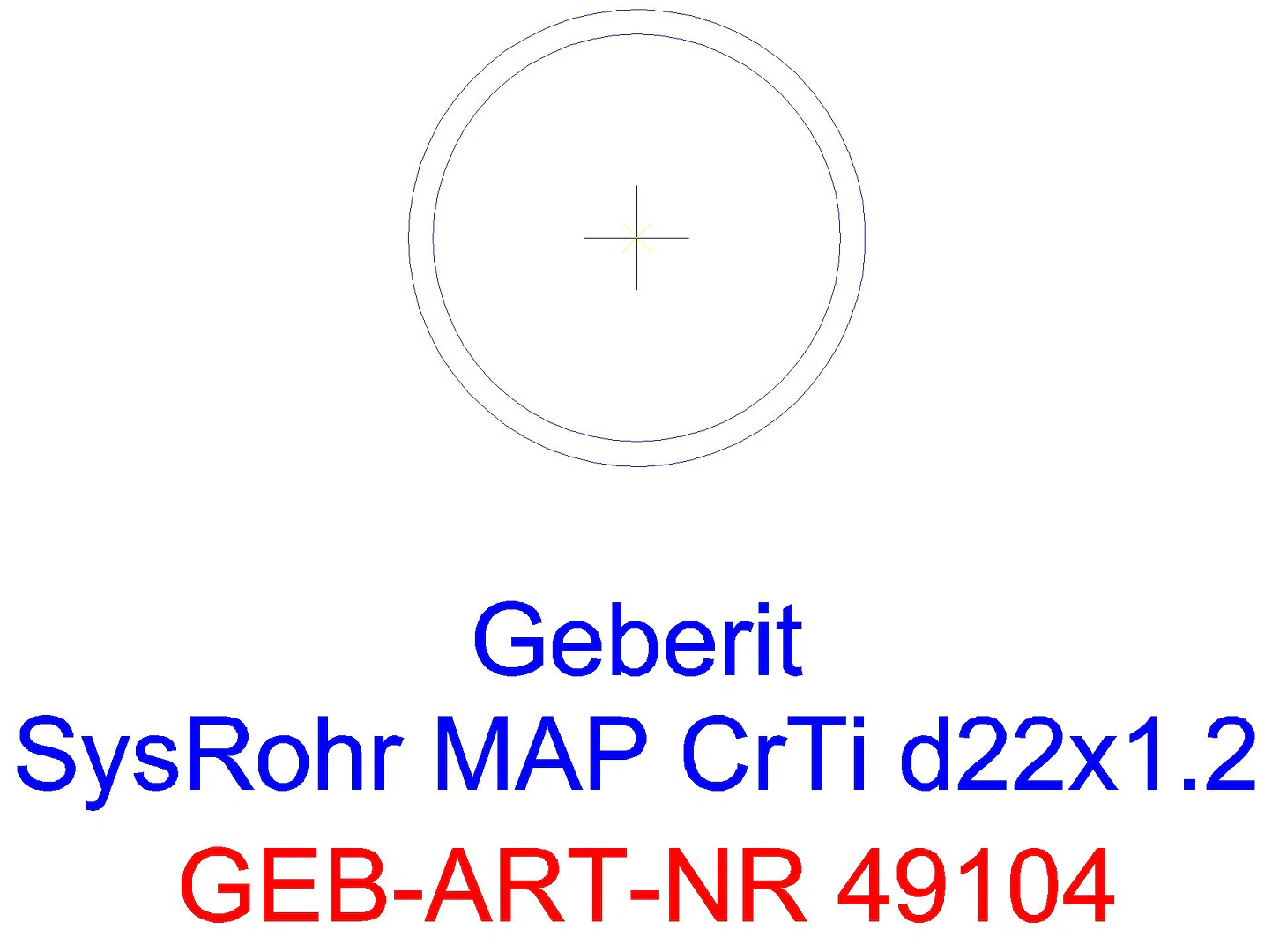 GE Mapress Therm Systemrohr CrTi d18x1 L:6m_49104_a