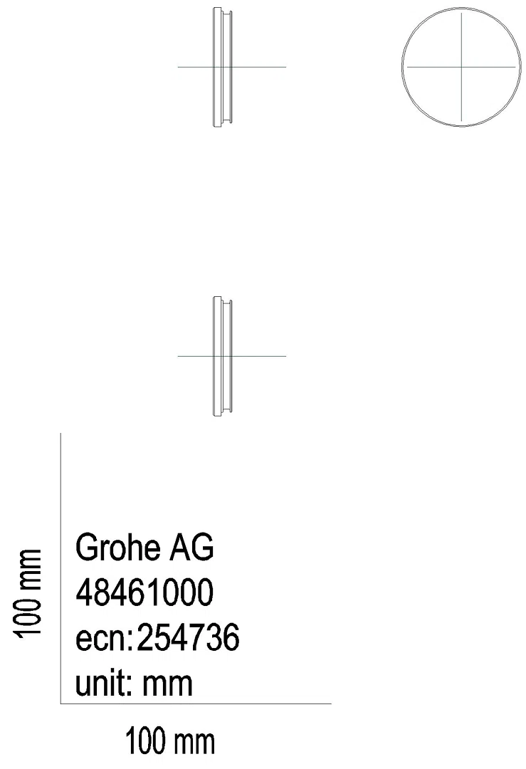 GROHE Einlagen Atrio Private Coll. 48461 Vanilla Noir Caesarstone chrom