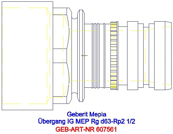GE Mepla Übergang mit IG Rg d63-Rp2 1/2_607.561.00.5_A