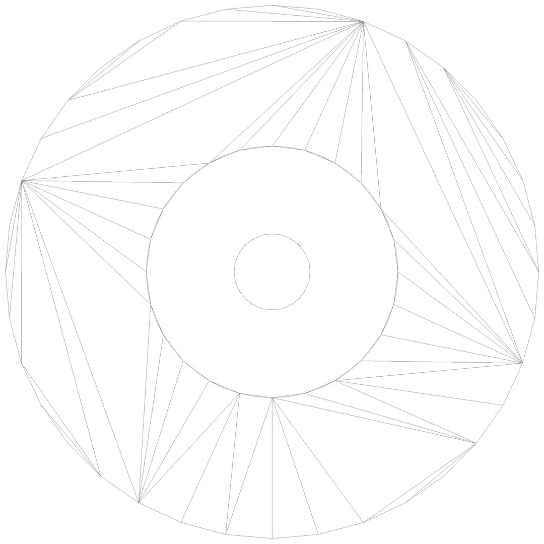 HEWI Deckenabhängung Ser 801, d:33, AM:var. Sonderanf. signalweiß