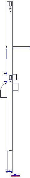 GE Duofix Element f. WT, 112 cm Standarmatur_111430002_L