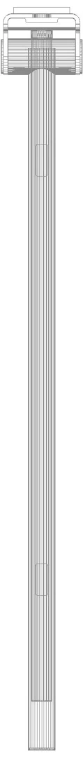 HEWI mob. SK-Griff Duo (A), L:900, pulverbeschichtet weiß tiefmatt
