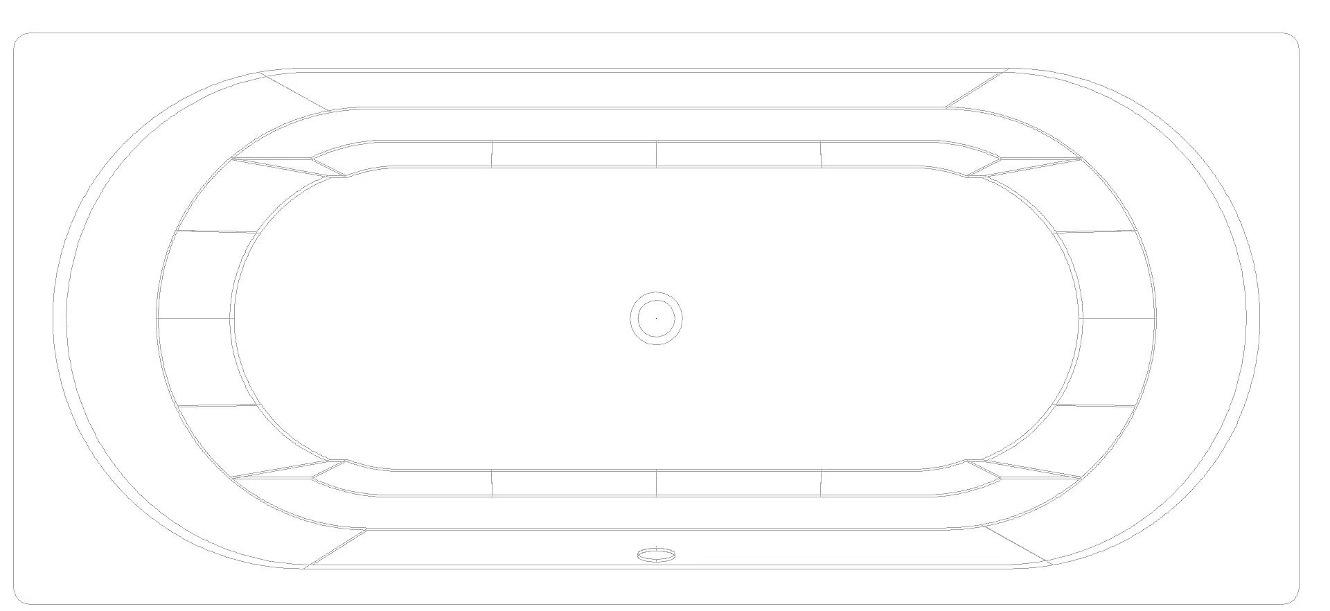 KALDEWEI VAIO DUO Badewanne, 1800x800 mm, Modell-Nr: 950